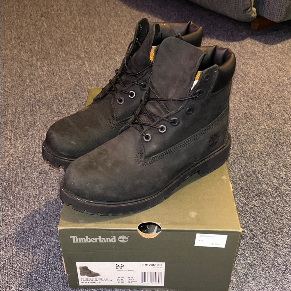 Timberland Men's Black Boots